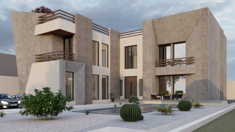 واجهة فيلا مودرن